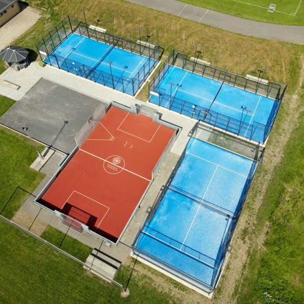 Padelbaner Idrætsanlæg Gudenå Centret Tørring11 Case Image