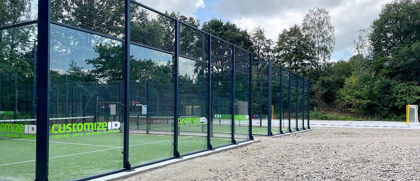 Padelbaner og beachhåndball ved Vorup FB