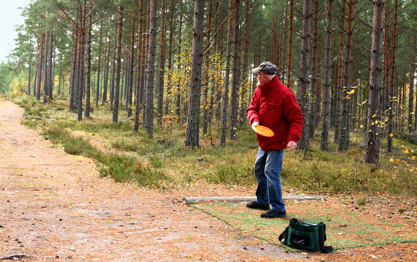 Disc Golf Eldre Mann Cantent Image