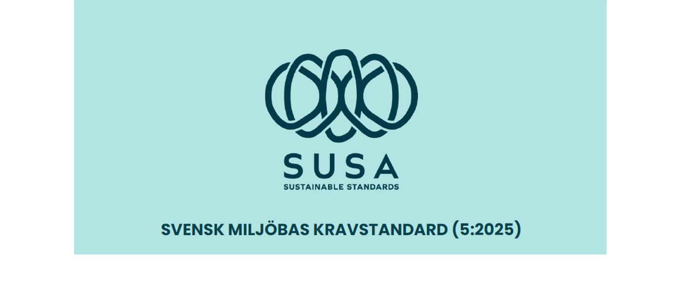 Miljöcertifiering enligt Svensk Miljöbas som visar Tress arbete för ett systematiskt och hållbart miljöarbete.